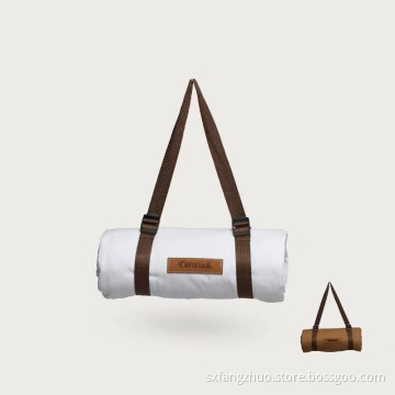extra large carry strap recycled foldable picnic blanket